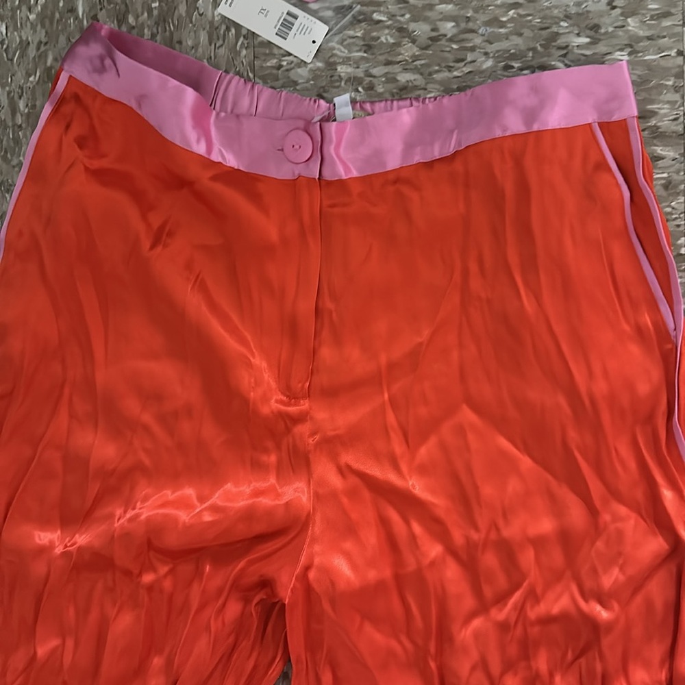 Anthropologie satin pants nwt - Picture 2 of 4